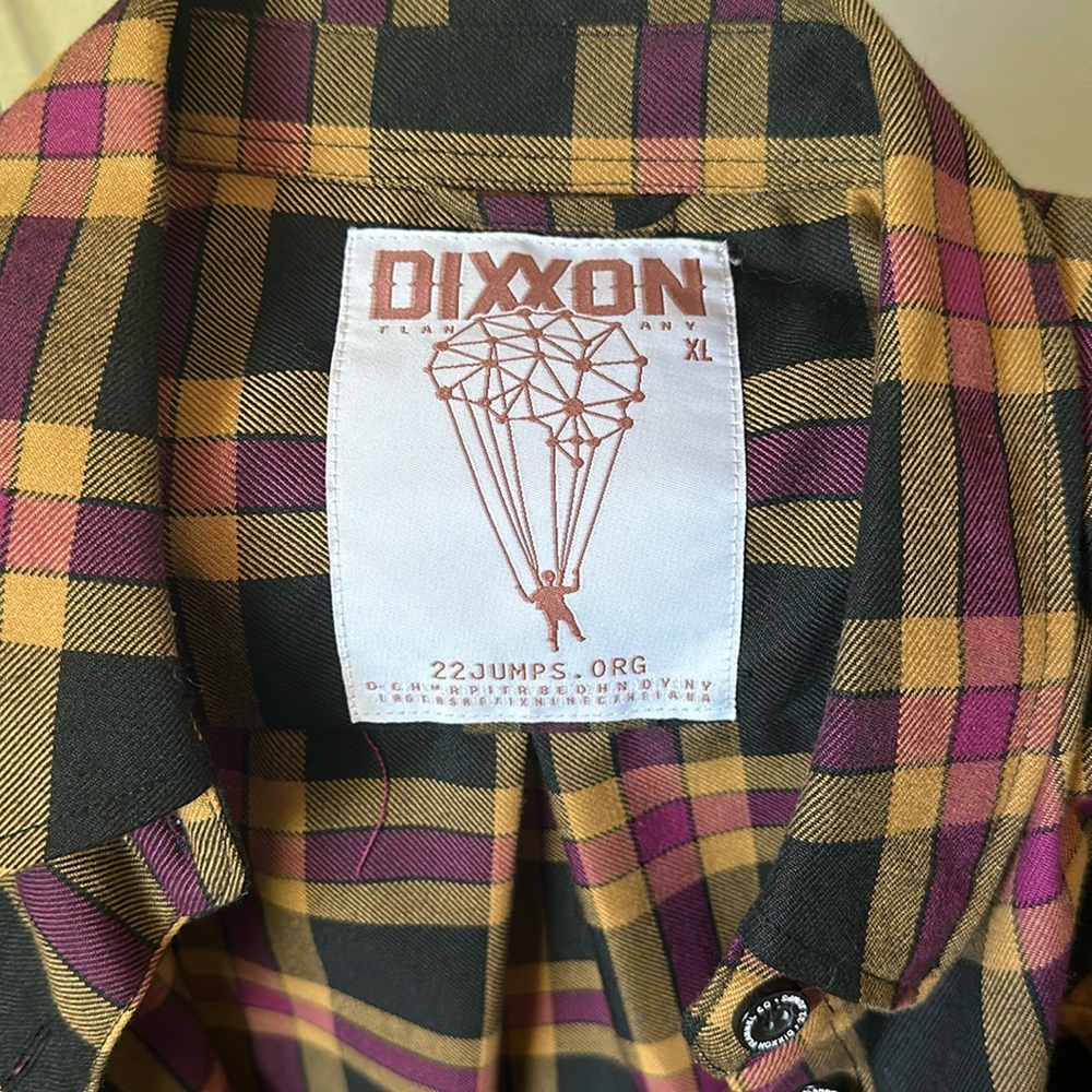 Dixxon XL women’s 22 jumps flannel